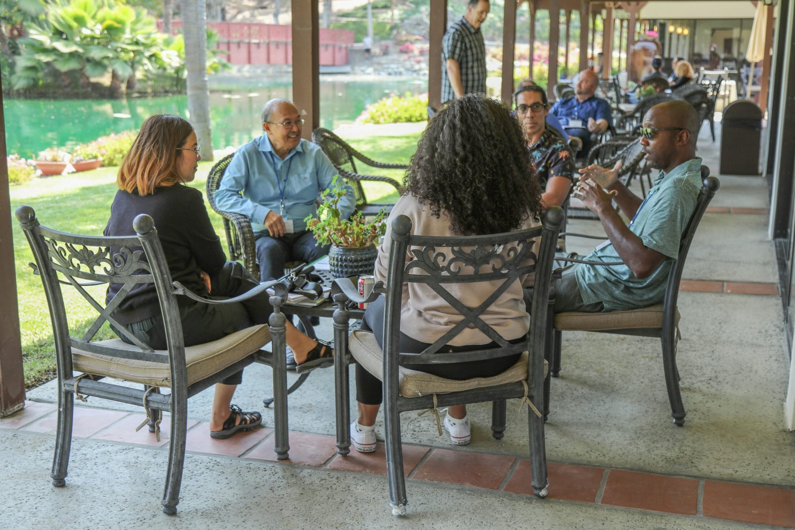 Conscious Café group discussion