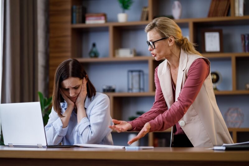 How to deal with a bullying boss.